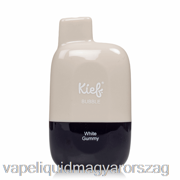 Xtra Kief Bubble 6500 Eldobható Fehér Gumiszerű Vape és Cigi